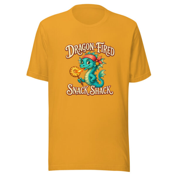 Dragon-Fired Snack Shack Dragon-fired-snack-shack Graphic Tee mockup 3 Dragon-Fired Snack Shack Dragon-fired-snack-shack Graphic Tee mockup 3