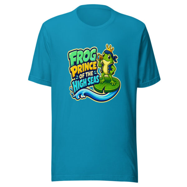 Frog Prince Of The High Seas Frog-prince-pirate Graphic Tee mockup 2 Frog Prince Of The High Seas Frog-prince-pirate Graphic Tee mockup 2