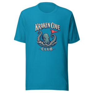 Kraken Cove Club Graphic Tee front view