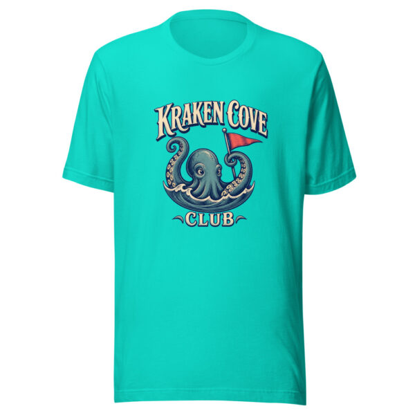 Kraken Cove Club Graphic Tee mockup 2