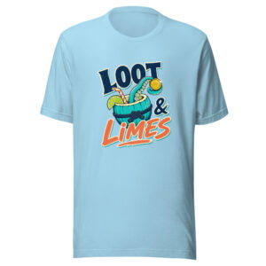 Loot & Limes Graphic Tee front view