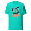 Loot & Limes Graphic Tee mockup 3