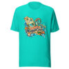 Map To The Mermaid Cove Graphic Tee mockup 3
