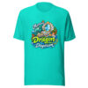 Mermaid Dragon Daydream Graphic Tee mockup 2