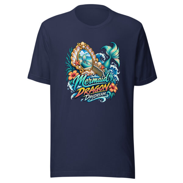 Mermaid Dragon Daydream Graphic Tee mockup 6 Mermaid Dragon Daydream Graphic Tee mockup 6