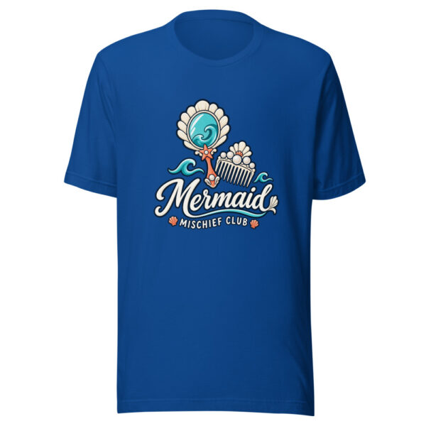 Mermaid Mischief Club Graphic Tee mockup 3 Mermaid Mischief Club Graphic Tee mockup 3