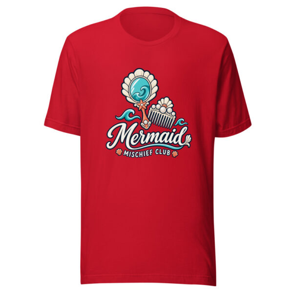 Mermaid Mischief Club Graphic Tee mockup 8 Mermaid Mischief Club Graphic Tee mockup 8