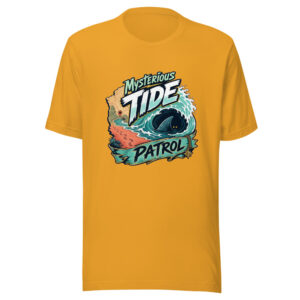 Mysterious Tide Patrol Graphic Tee front view