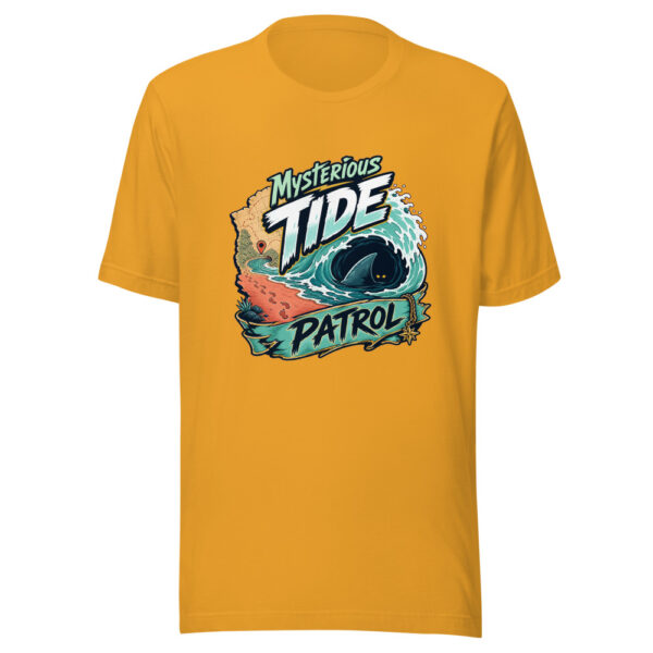 Mysterious Tide Patrol Graphic Tee front view