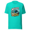 Mysterious Tide Patrol Graphic Tee mockup 2 Mysterious Tide Patrol Graphic Tee mockup 2