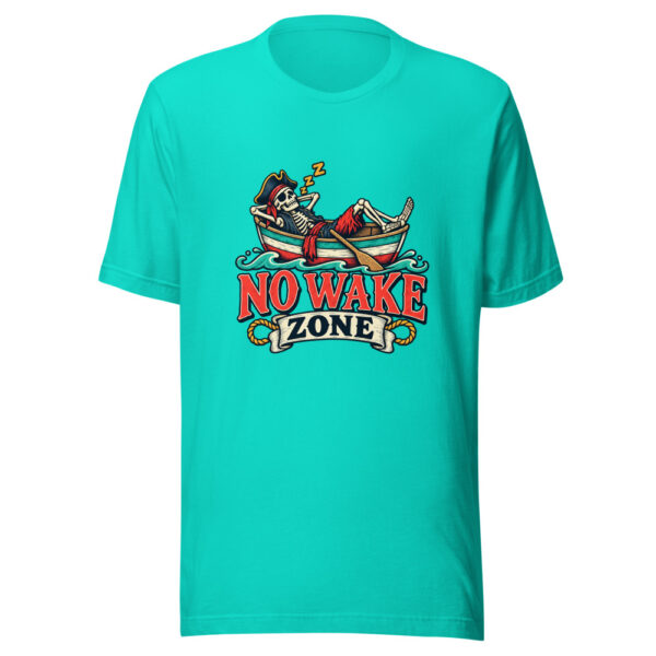 No Wake Zone No-wake-zone Graphic Tee mockup 3 No Wake Zone Graphic Tee mockup 3