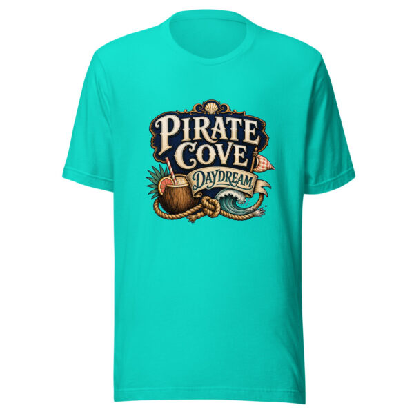 Pirate Cove Daydream Graphic Tee mockup 3 Pirate Cove Daydream Graphic Tee mockup 3
