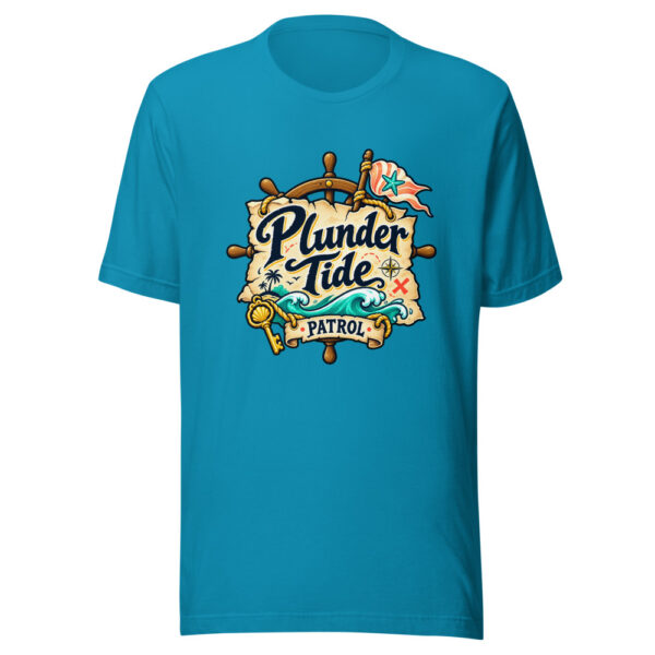 Plunder Tide Patrol Graphic Tee mockup 2 Plunder Tide Patrol Graphic Tee mockup 2