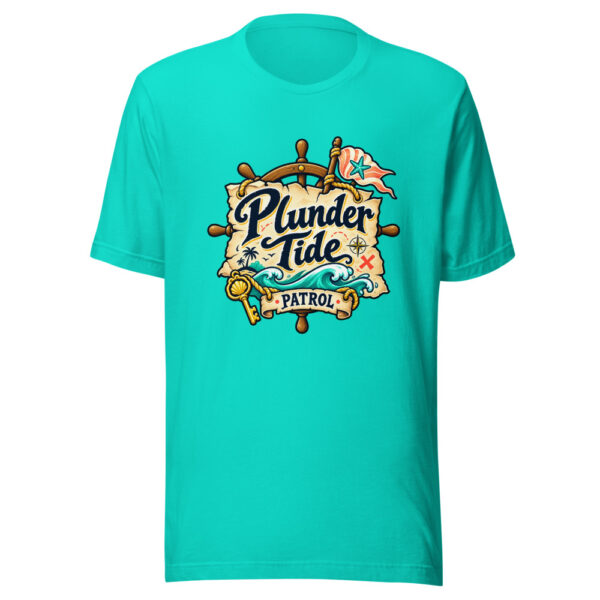 Plunder Tide Patrol Graphic Tee mockup 3 Plunder Tide Patrol Graphic Tee mockup 3