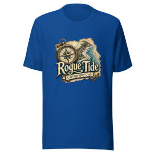 Rogue Tide Cartography Club Graphic Tee mockup 1 Rogue Tide Cartography Club Graphic Tee front view