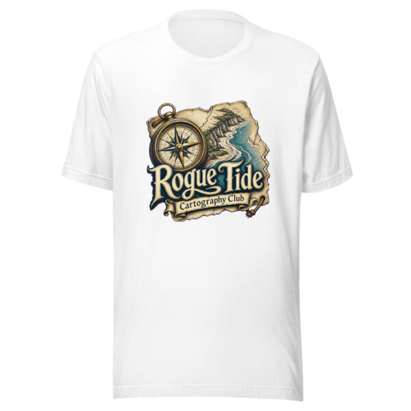 Rogue Tide Cartography Club Graphic Tee mockup 5 Rogue Tide Cartography Club Graphic Tee mockup 5