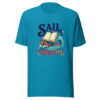 Sail The Fairy Tale Graphic Tee mockup 2