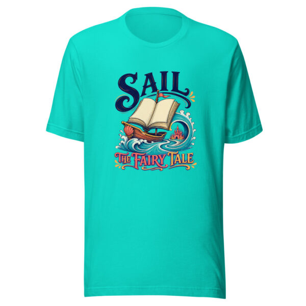 Sail The Fairy Tale Graphic Tee mockup 3