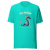 Sea Dragon Sighting Society — Keep Watch Beyond The Breakers Sea-dragon-sighting-society Graphic Tee mockup 3