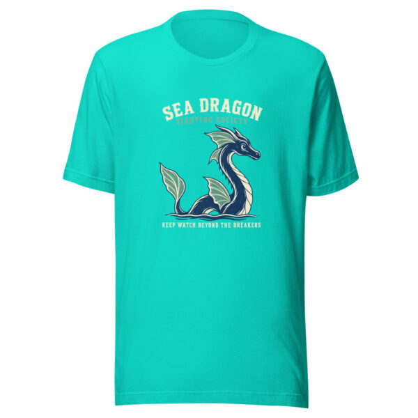 Sea Dragon Sighting Society — Keep Watch Beyond The Breakers Sea-dragon-sighting-society Graphic Tee mockup 3