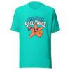 Sea Star Scallywags Tidepool-mascot Graphic Tee mockup 3 Sea Star Scallywags Graphic Tee mockup 3
