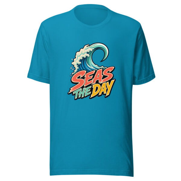 Seas The Day Graphic Tee mockup 2