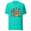 Seashells And Swords Graphic Tee front view