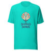 Seashells And Swords Graphic Tee mockup 3