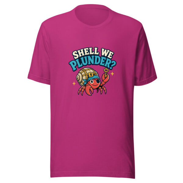 Shell We Plunder? Graphic Tee mockup 3