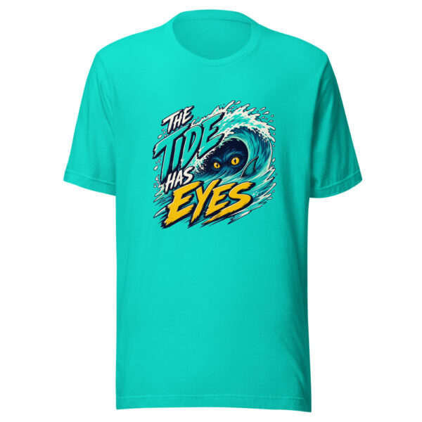 The Tide Has Eyes Tide-has-eyes Graphic Tee mockup 1 The Tide Has Eyes Tide-has-eyes Graphic Tee front view