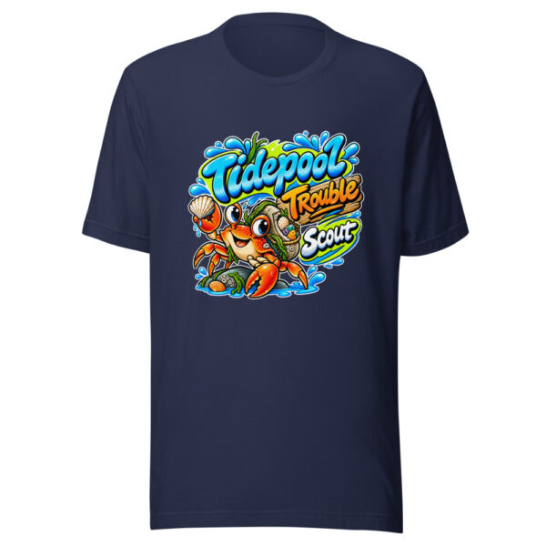 Tidepool Trouble Scout Graphic Tee mockup 6 Tidepool Trouble Scout Graphic Tee mockup 6