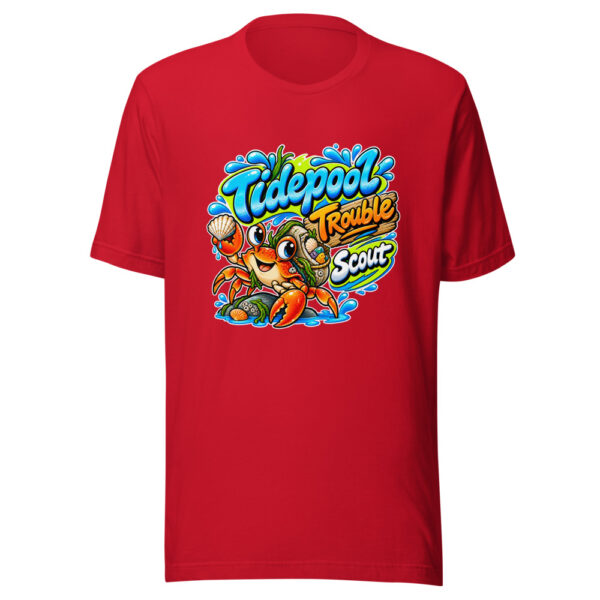 Tidepool Trouble Scout Graphic Tee mockup 8 Tidepool Trouble Scout Graphic Tee mockup 8