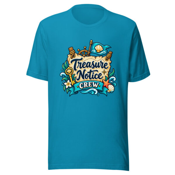 Treasure Notice Crew Graphic Tee mockup 2 Treasure Notice Crew Graphic Tee mockup 2