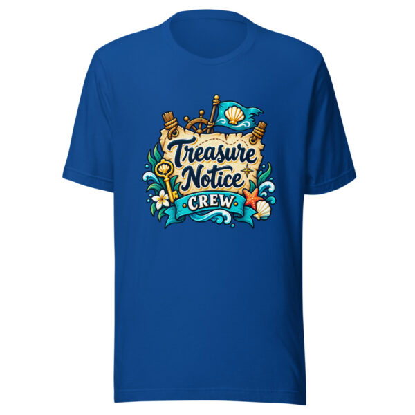 Treasure Notice Crew Graphic Tee mockup 3 Treasure Notice Crew Graphic Tee mockup 3