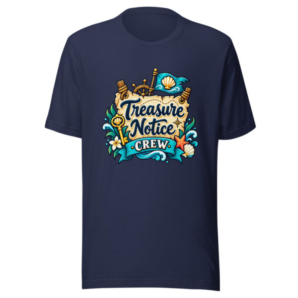 Treasure Notice Crew Graphic Tee mockup 6 Treasure Notice Crew Graphic Tee mockup 6
