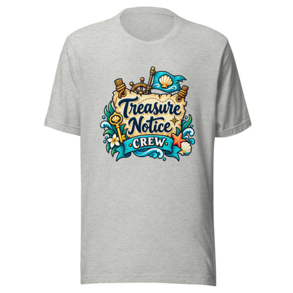 Treasure Notice Crew Graphic Tee mockup 7 Treasure Notice Crew Graphic Tee mockup 7