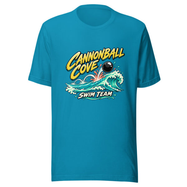 Cannonball Cove Swim Team Cannonball-cove-swim Graphic Tee mockup 2 Cannonball Cove Swim Team Cannonball-cove-swim Graphic Tee mockup 2