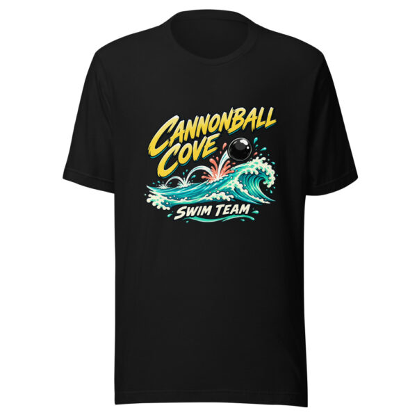 Cannonball Cove Swim Team Cannonball-cove-swim Graphic Tee mockup 4 Cannonball Cove Swim Team Cannonball-cove-swim Graphic Tee mockup 4
