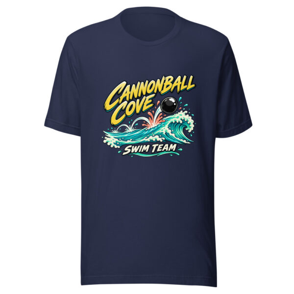 Cannonball Cove Swim Team Cannonball-cove-swim Graphic Tee mockup 6 Cannonball Cove Swim Team Cannonball-cove-swim Graphic Tee mockup 6