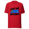 Chart Your Own Trouble Graphic Tee mockup 8 Chart Your Own Trouble Graphic Tee mockup 8