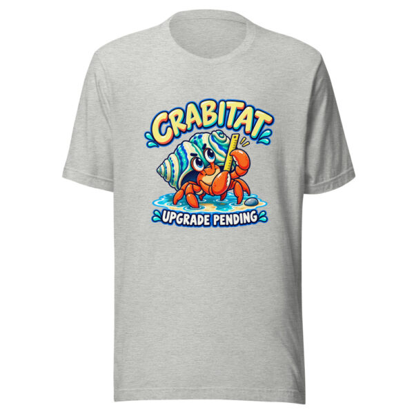 Crabitat Upgrade Pending Hermit-crab-renovation Graphic Tee mockup 7 Crabitat Upgrade Pending Hermit-crab-renovation Graphic Tee mockup 7