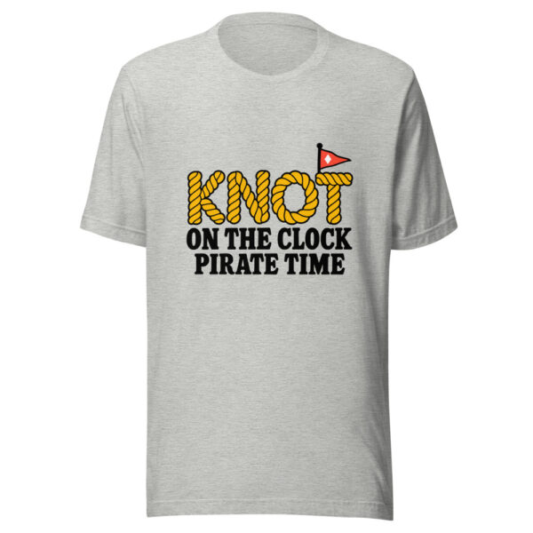 Knot On The Clock Pirate Time Graphic Tee mockup 7 Knot On The Clock Pirate Time Graphic Tee mockup 7