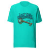 Low Tide High Adventure Graphic Tee mockup 2 Low Tide High Adventure Graphic Tee mockup 2