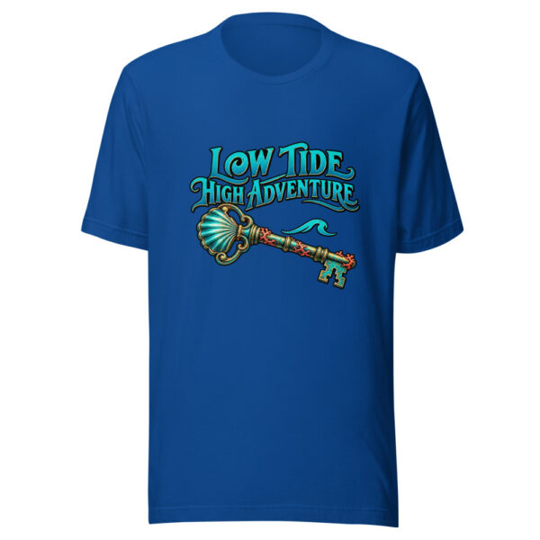 Low Tide High Adventure Graphic Tee mockup 3 Low Tide High Adventure Graphic Tee mockup 3
