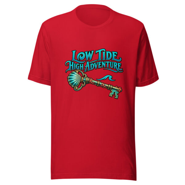 Low Tide High Adventure Graphic Tee mockup 8 Low Tide High Adventure Graphic Tee mockup 8