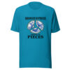 Mermaid Antiques Arrive In Pieces Graphic Tee front view