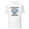 Mermaid Antiques Arrive In Pieces Graphic Tee mockup 5