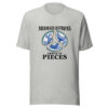 Mermaid Antiques Arrive In Pieces Graphic Tee mockup 7