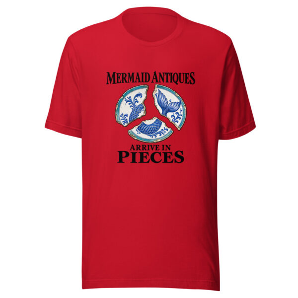 Mermaid Antiques Arrive In Pieces Graphic Tee mockup 8