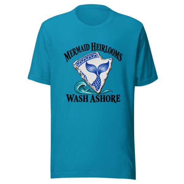 Mermaid Heirlooms Wash Ashore Graphic Tee mockup 2 Mermaid Heirlooms Wash Ashore Graphic Tee mockup 2